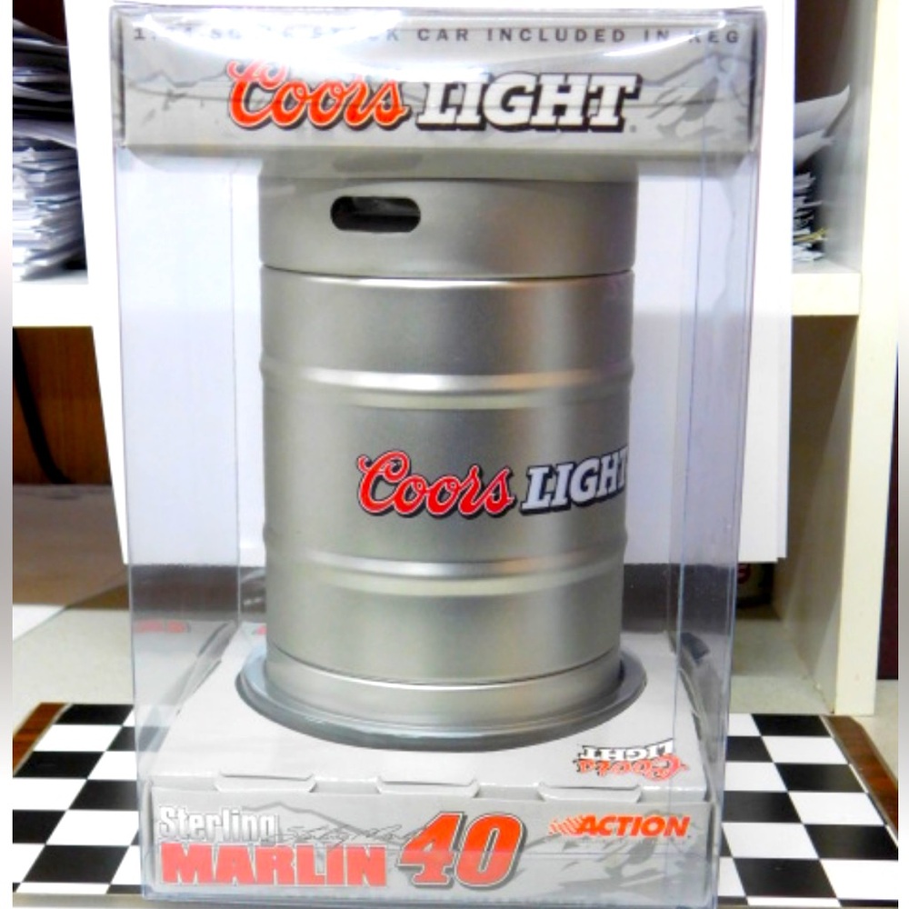 Sterling Marlin #40 Coors Light Keg Collectible